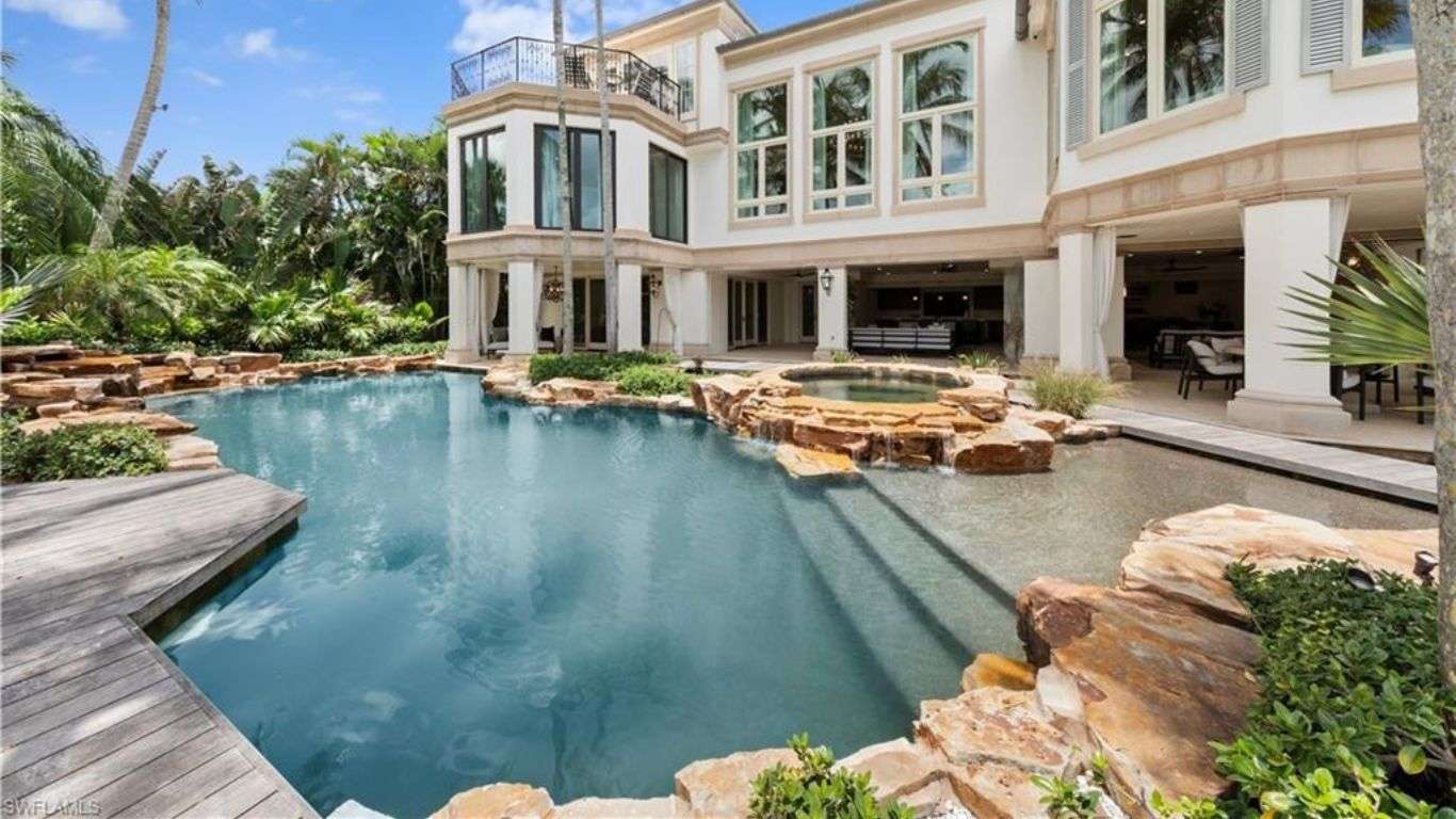 Estate Living That Redefines Luxury in Southwest Florida Luxury estate living with a stunning pool in Southwest Florida.